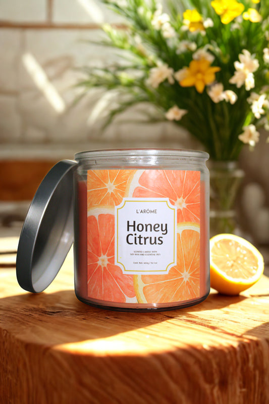 Vela aromática L'arôme - Honey CItrus